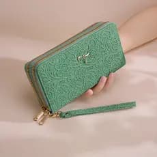Wallet Women's Large Capacity Multi-Functional Wallet LongwalletWomen's High-Grade Wallet