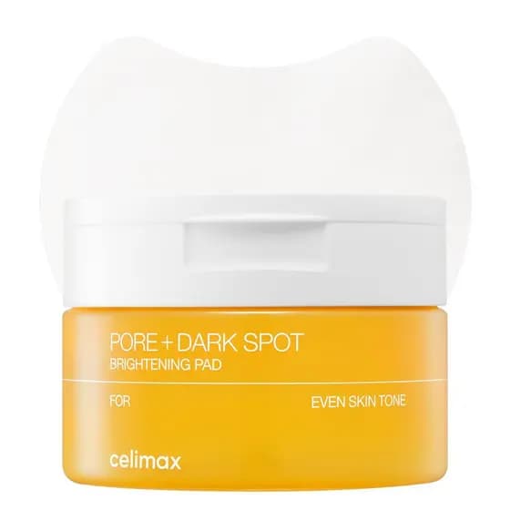 Celimax Pore+Dark Spot Brightening Pad |   Discos Esfoliantes para Poros Dilatados, com Ácido Hialurônico, Redutor de Po