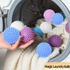 Bola de Lavagem Reutilizável para Descontaminação e Limpeza Doméstica / Bola de Lavagem para Máquina de Lavar Roupa / Ac