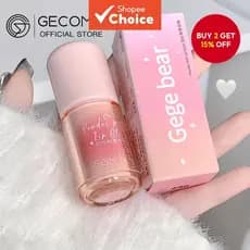 GECOMO Batom Matte com Acabamento Aveludado e Efeito Névoa, 6 Cores, Brilho Labial à Prova d'Água