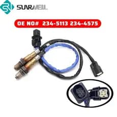 2 Peças Sensor De Oxigênio Upstream + Downstream 234-4575 234-5113 Para Ford Focus 2012-2014 Fusion 2013 BB5Z-9G444-A 8F