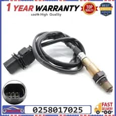Sensor De Oxigênio Lambda O2 Para Carro 0258017025 Assento EXEO AUDI A3 A4 A6 TT SKODA SUPERB Volkswagen EOS GOLF JETTA