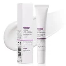 Creme para os Olhos, Creme Anti-Rugas Ativo com 5% de Pro-Xylane, Fórmula Coreana para Cuidados com a Pele, Reduz Olheir