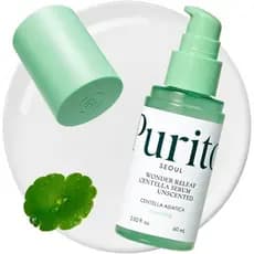 PURITOC Centella Sérum Sem Perfume, Centella Coreana, adequado para todos os tipos, ampola, calmante, facial TEFE