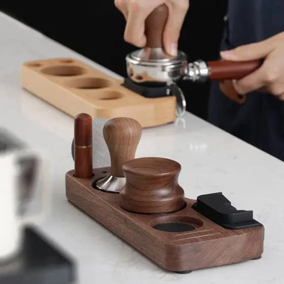 [Orange Moon Home] Alça para máquina de café, acessórios para máquina de café, suporte de armazenamento, suporte de comp