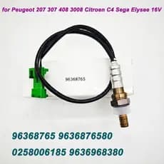Sensor De Oxigênio De Alta Qualidade OE 0258006185 96368765 9636968380 9644491280 Para Citroen C2 C3 C4 C5 C6 C8 Peugeot