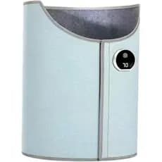 Aquecedor de Pernas e Pés Dobrável para Colocar Sob a Mesa, Aquecedor Portátil Envolvente, Aquecedor Pessoal com Coberto