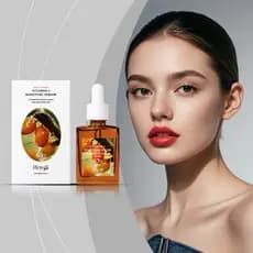 [Estoque pronto] Hoygi Vitamina C Essência Hidratante Suave Bloqueio Umidade Essência Diária para Cuidados com a Pele WJ