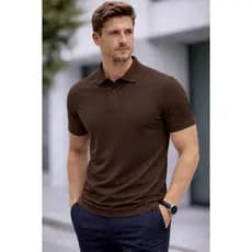 Camisa tradicional  Masculina Algodão Piquet Lisa Uniforme Premium confortável camiseta polo diversas cores promoção