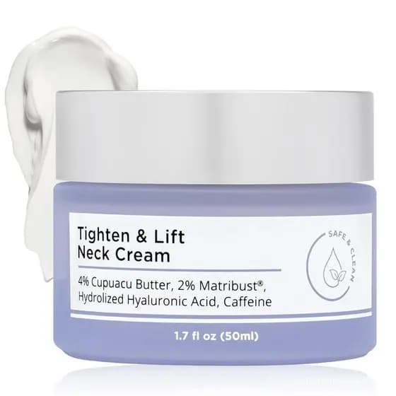 BKX Neck, Hidratante Facial Anti-envelhecimento Avançado, Hidratante para Pescoço para linhas finas, flacidez e relaxame