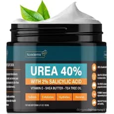 NUVADERMIS Ureia 40% para os Pés - Máxima Potência - 40% Ureia para Pés e Calcanhares Secos e Rachados - 2% Ácido Salicí