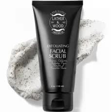 Melhor Esfoliante Facial para Homens - Esfoliante Facial Lather & Wood's - Esfoliante Facial Luxuoso para Homens