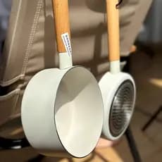 [Estoque pronto] Panela antiaderente com controle de aparência Panela de macarrão Panela de leite pequena Panela de sopa