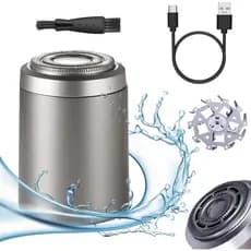 Barbeador Elétrico para Homens, Novos Mini Barbeadores Elétricos para Homens 2025, Barbeador Elétrico Mini Recarregável