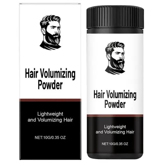 Pó Volumizador para Cabelo, Adequado para Todos os Tipos de Cabelo, Pó Modelador de Longa Duração para Homens