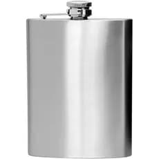 Cantil De Bolso Inox 230 ml Porta Bebidas Whisky Vodka com Trava Antivazamento 8 Onças