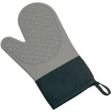 Luva Térmica de Silicone Cozinha Churrasco com Manga Forro Resistente Altas e Baixas Temperaturas