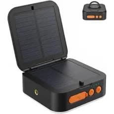 Lanterna Solar para Camping, Luz Solar para Camping 5200mAh Recarregável 1000 Lumens 5 Modos de Luz, Lanternas para Qued