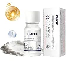 Pó Anti-Acne Diacid｜Sérum Antiacne｜2% Ácido Salicílico｜Alívio Rápido para Espinhas｜Para Acne Noturna e Menstrual｜Uso em