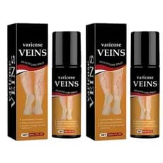 Spray para Cuidado de Pernas com Varizes 30ml – Spray Calmante para Conforto dos Pés, para Pernas Cansadas e Pesadas, Su