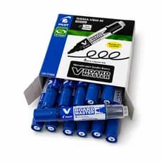 Marcador para Quadro Branco Pilot Recarregável Original - Caixa com 12 unidades