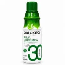 Água Oxigenada Beira Alta 450ml 30 Volumes Profissional