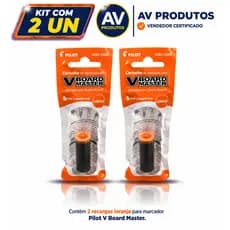 Kit 2 Refil para Marcador Quadro Branco Pilot Board Master Original