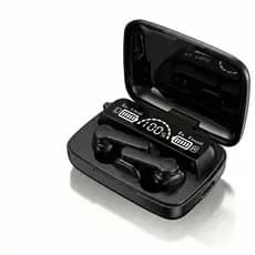 Fone de Ouvido Bluetooth Kapbom M19 Sem Fio TWS Digital Original Anatel Com Case de Carregamento Gamer Esportivo