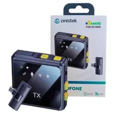 Microfone sem fio wireless mc815 audio profissional Onistek