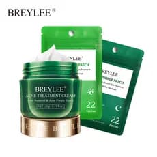 BREYLEE Acne Treatment Cream，Acne Pimple Patch，Acne Pimple Repair，Relieve skin with pimples, restrain the growth of bact