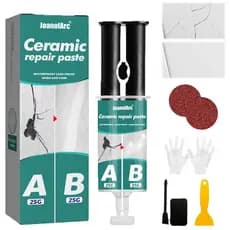 Kit para Porcelanato, Azulejo, Mármore e Granito, Kit de 100ml para Bancadas de Quartzo, para Reparar Lascas, Fissuras e