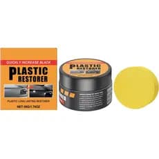 Pasta para Cuidado de Couro Automotivo com Esponja - Hidratante e Limpante para Estofados