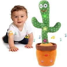 Brinquedo de Girafa Dançante e Falante, Animal de Pelúcia para Bebês que Repete o que Você Diz, Girafa Musical Brilhante