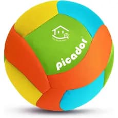 Picador Soft - Bolas de Vôlei Macias e Seguras para Praticar em Casa e no Jardim, Vôlei Silencioso com Bomba para Todas