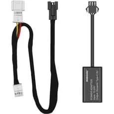 Adaptador de Energia para Câmera Veicular para Mercedes Benz com Sensor de Chuva de 4 Pinos – Kit de Cabo Oculto para Câ