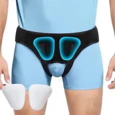 DREAMSOME Inguinal Hernia Support Belt for Men and Women, Single/Double Side Inguinal Hernias Truss Support for Post-Sur