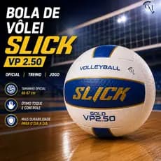 Bola de Volei Slick VP 2.50 Oficial Padrao Treino E Jogo