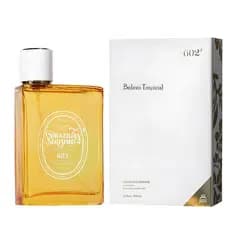 602 # Eau de Parfum 1.100ml (3.4fl.oz.) Fragrância com Pistache, Amêndoa, Jasmim, Heliotrópio, Baunilha, Caramelo Salgad