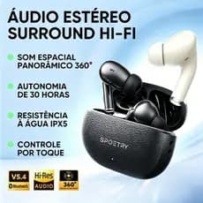 Wireless Bluetooth Earphones 30H Headphones With Mic Stereo Noise Cancelling TWS 5.4 Headphones