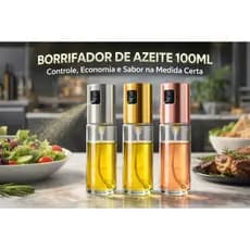 Pulverizador Spray Borrifador Azeite Vinagre em Vidro 100ml