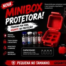 MINIBOX PARA 4 AMPOLAS DE PEPTIDIOS