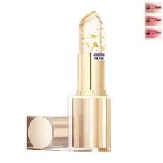 Batom feminino transferproof que muda de cor, batom que muda de cor com pH, batom transparente, que muda de cor, brilho
