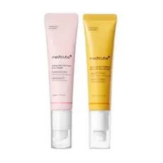 Essência em Gel para Olhos e Creme para Olhos 2 em 1 da Medicube: Essência em Gel para Olhos com Ácido Kójico para Clare