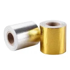 5cm * 5m Carro Motocicleta Tubo De Escape Envoltório Cabeçalho Isolamento Térmico Rolo Fita Turbo Calor