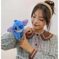 Pulseira Stitch Angel De Pelúcia Fofinha - Versátil, Encantadora E Perfeita para Presentear