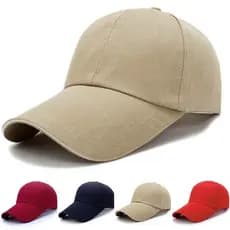 Boné Esportivo Masculino para Pesca ao Ar Livre, Boné de Sol com Viseira Longa, Bonés de Beisebol, Boné com Aba para Tên