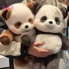 Plush Toy Stuffed 17.7 Soft Running Doll – Cute Fluffy for Kids Adults Bedside Pillow Sofa Cushion Nursery Decor Perfe