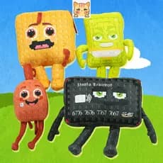 BCT ✨ Novo Roubar Brainrot Brinquedos De Pelúcia Um Cérebro Roblox Jogo Peripherics Plushies Casa Bonito Bonecas Anime P