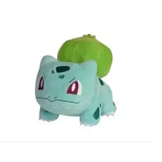 Pelúcia Pokémon Bulbassauro Bulbasaur 20cm Antialérgico