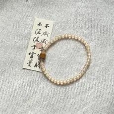 Leite chá cor novo estilo chinês pulseira frisada pulseira feminina